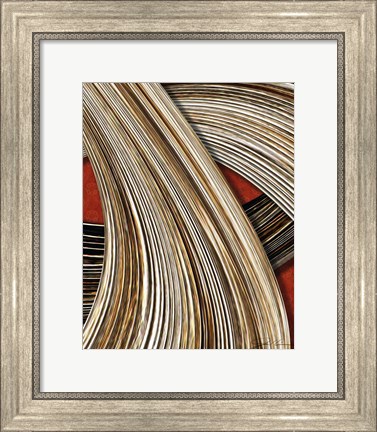 Framed Tangle Tile III Print