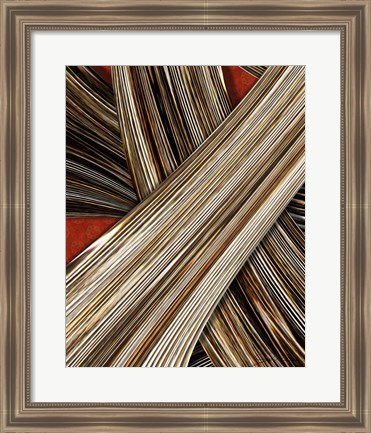 Framed Tangle Tile IV Print