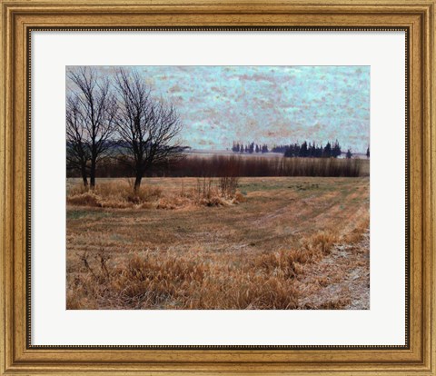 Framed Fields I Print