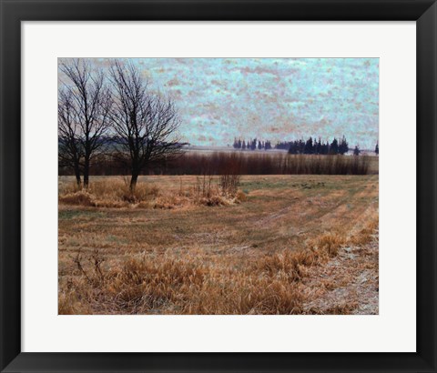 Framed Fields I Print