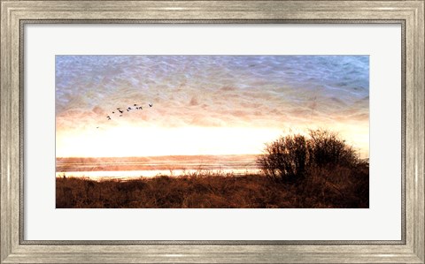 Framed Tide I Print