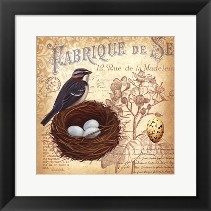 Framed Springtime in France III Print