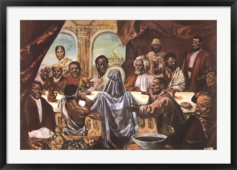 Framed Last Supper Print