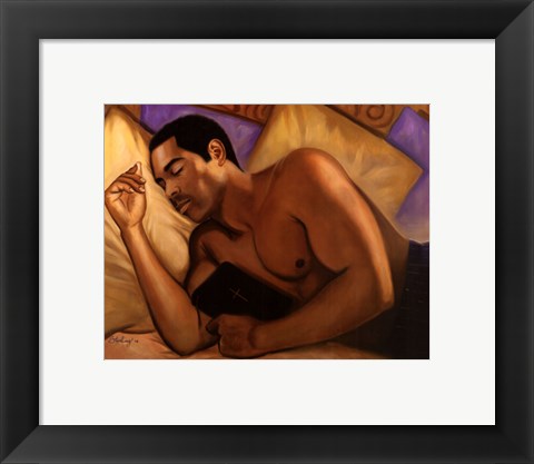 Framed Spiritual Nap III Print