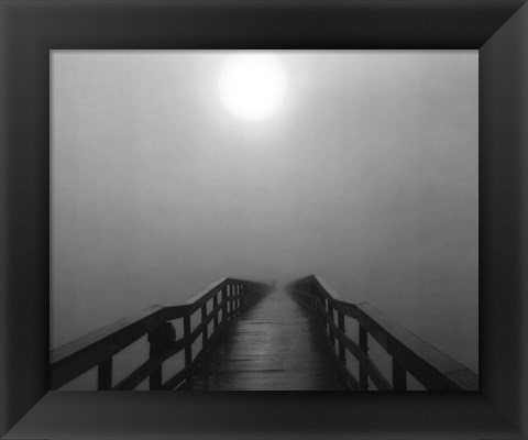 Framed Into the Fog I Print