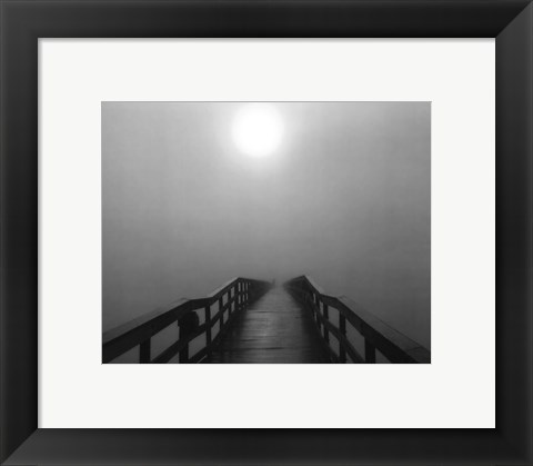 Framed Into the Fog I Print