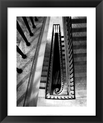 Framed Into the Staircase Print