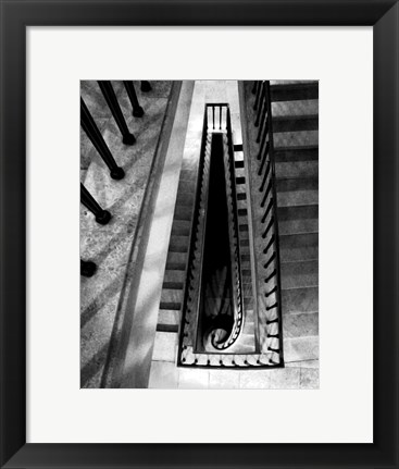 Framed Into the Staircase Print