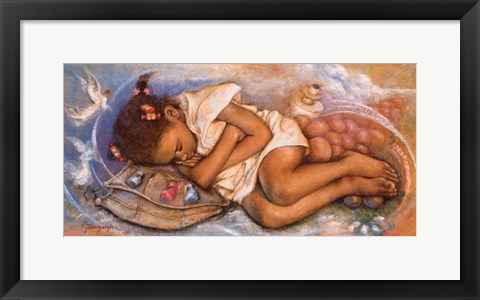 Framed Angel Dream Print