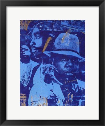 Framed Biggie &amp; Tupac (UBIQ Gallery) Print