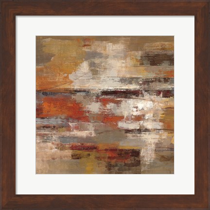 Framed Painted Desert Crop Print