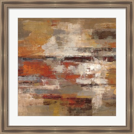 Framed Painted Desert Crop Print