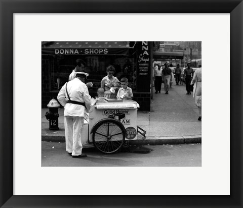 Framed Good Humor Ice Cream Man Print