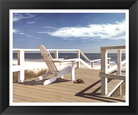 Framed Sun Deck Print