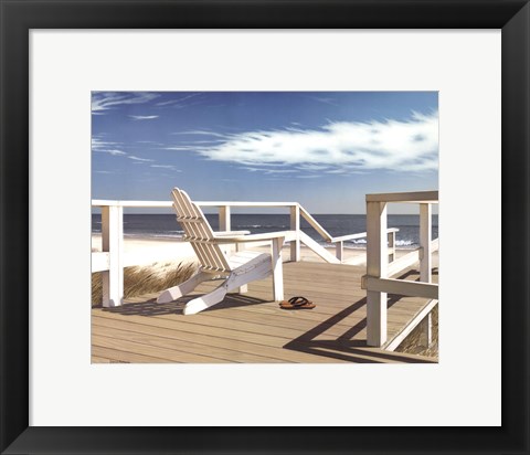 Framed Sun Deck Print