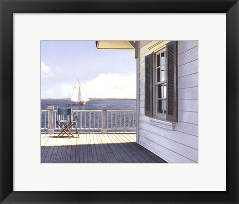 Framed On the Bay Print