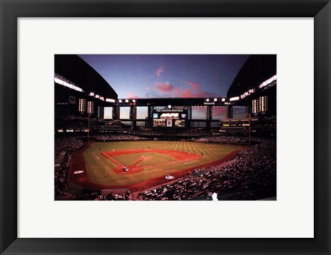 Framed Chase Field, Arizona Print