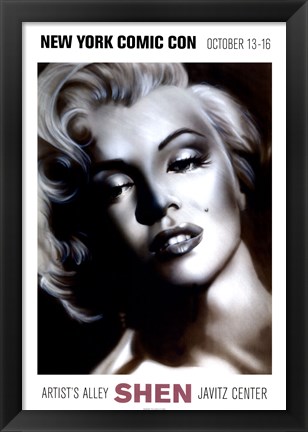 Framed Marilyn, Silver Print