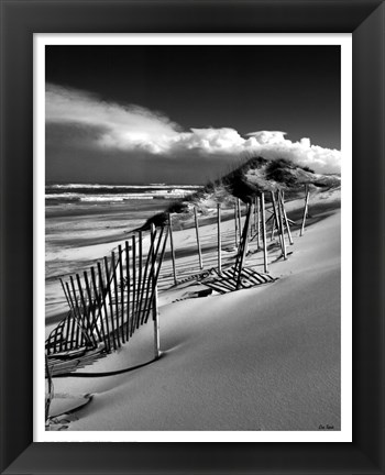 Framed Fences Print