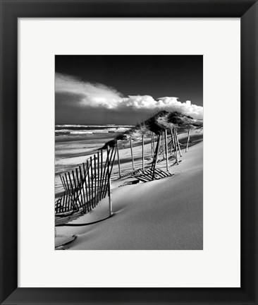 Framed Fences Print