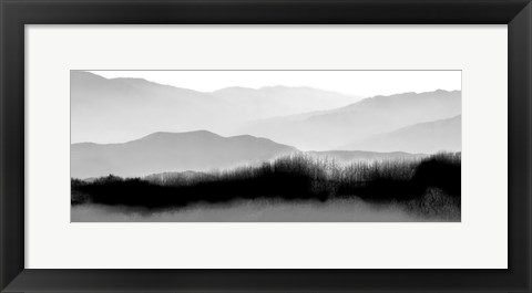 Framed Zen Landscape I Print