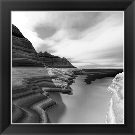 Framed Majestic Canyon I Print