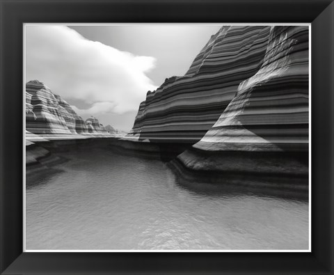 Framed Majestic Canyon II Print