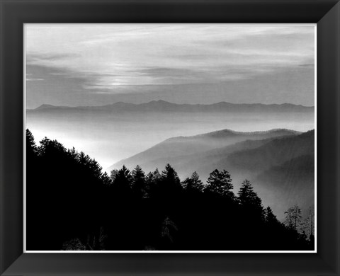 Framed Smoky Mountains Print