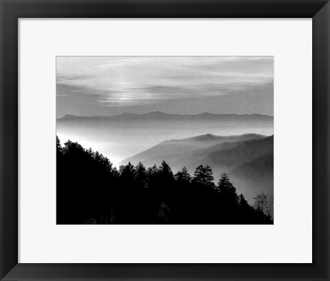 Framed Smoky Mountains Print