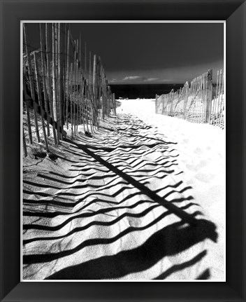 Framed Shadowed Pathway Print