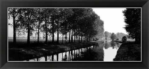 Framed Basque Canal Print