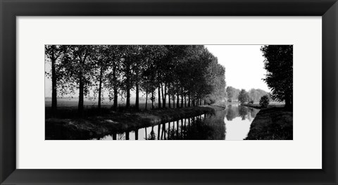 Framed Basque Canal Print