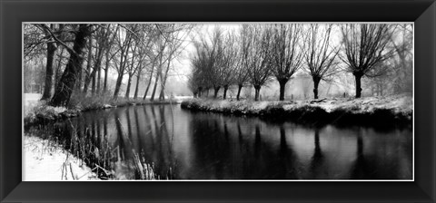 Framed Snowy River Print