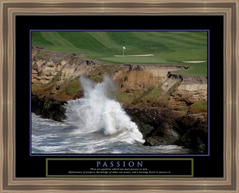 Framed Golf-Passion Print