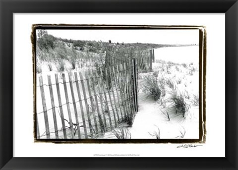 Framed Beach Scape I Print