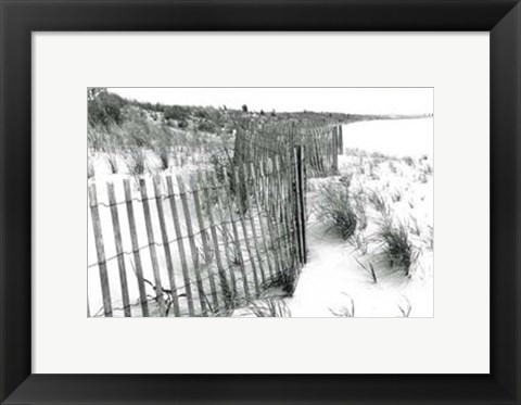 Framed Beach Scape I Print