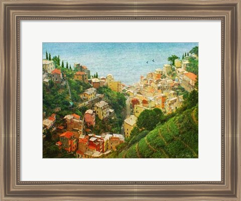 Framed Cinque Terre Print