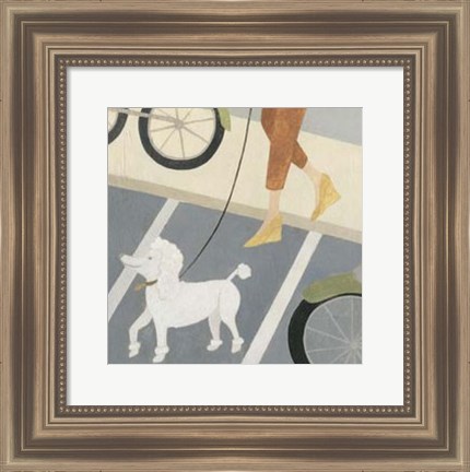 Framed City Dogs II Print