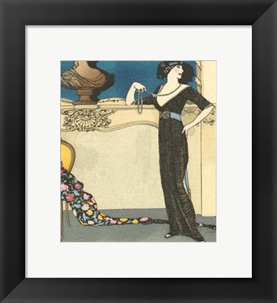 Framed Gazette du Bon Ton II Print