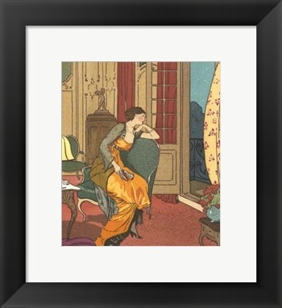 Framed Gazette du Bon Ton III Print