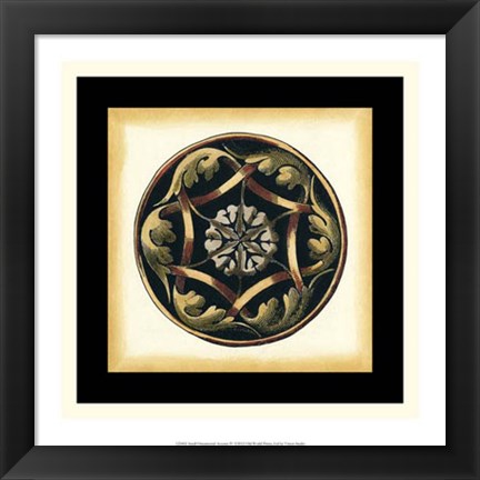 Framed Small Ornamental Accents IV Print