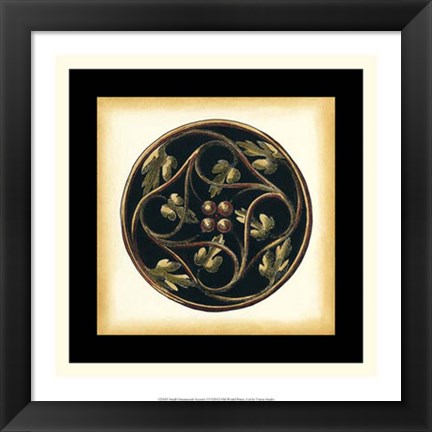 Framed Small Ornamental Accents VI Print