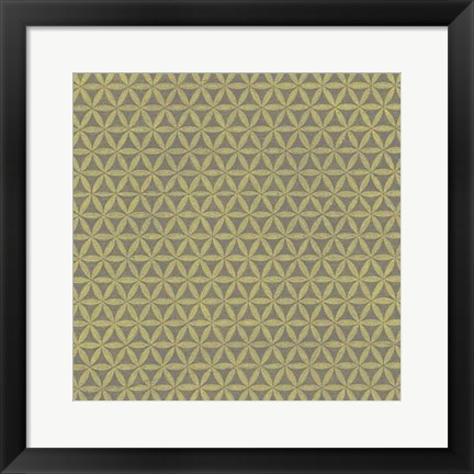 Framed Graphic Pattern I Print