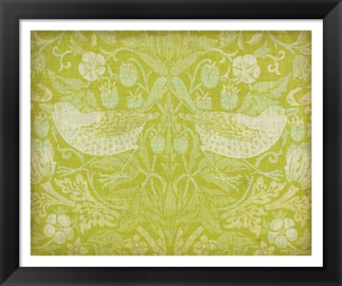 Framed Citrus Chintz II Print