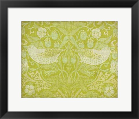 Framed Citrus Chintz II Print