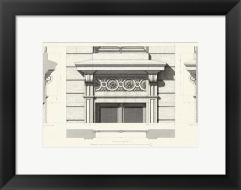 Framed Motifs Historiques V Print