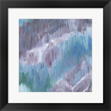 Framed Lapis Impressions II Print