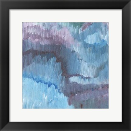 Framed Lapis Impressions III Print