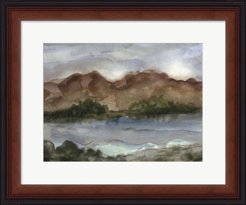 Framed Plein Air Landscape IV Print