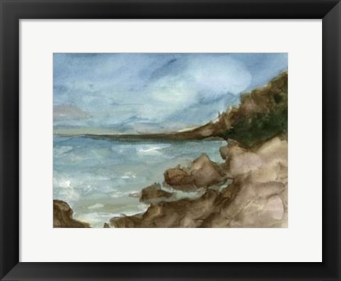 Framed Plein Air Landscape V Print